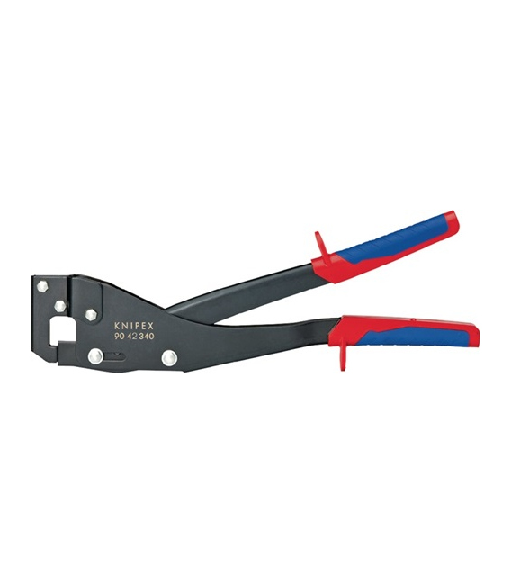 Alicate para ensamblar perfiles longitud 340 mm 1,2 (2 x 0,6) mm manguitos multicomponente. KNIPEX