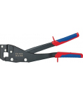 Alicate para ensamblar perfiles longitud 340 mm 1,2 (2 x 0,6) mm manguitos multicomponente. KNIPEX