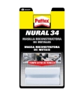 Masilla restauración metales adhesiva NURAL-34. PATTEX