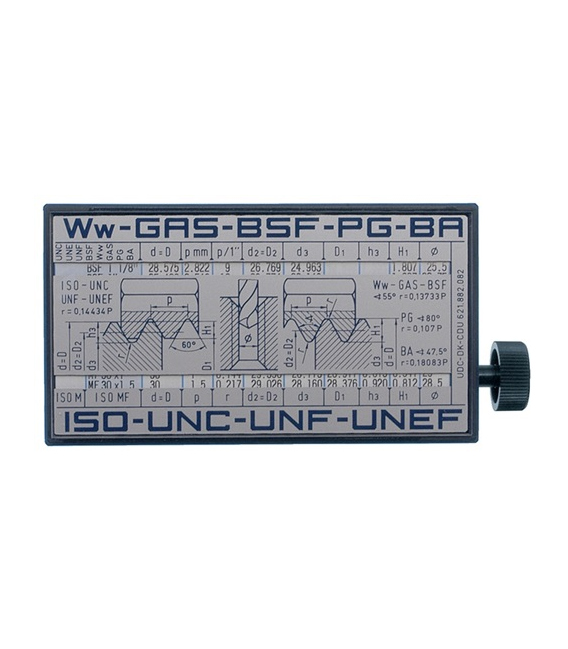 Indicador de rosca iso filetor an 60 x p 30 x al 110 mm. PROMAT