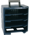 Caja clasificadora de seguridad boxxser an 347 x p 342 x al 305 mm 4 compartimentos no equipados polipropileno. RAACO