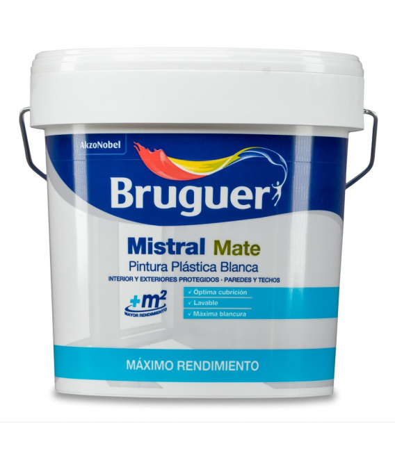 Pintura plástica blanco Bruguer Mistral