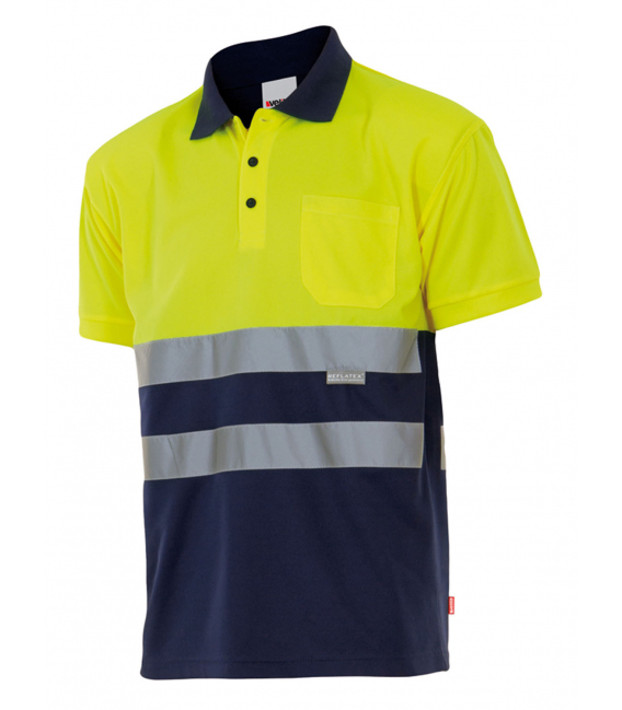 POLO TRABAJO 3XL AMARILLO FLUO