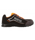 Zapato de seguridad T44 s3-src impermeable NITRO S3 SRC NRGR tejido técnico negro/naranja. SPARCO