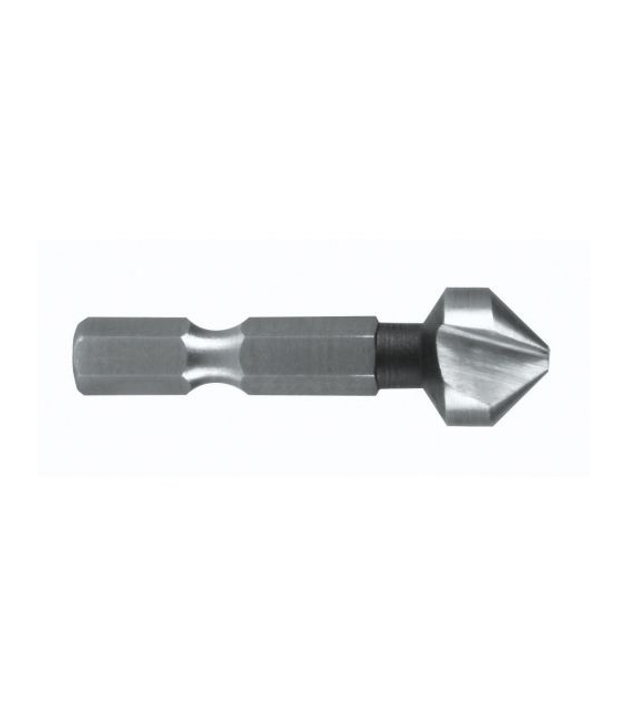 Avellanador cónico DIN 335 forma C 90º HSS mango hexagonal 1/4" (Ø máx. 8,3 mm)