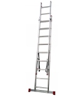 Escalera Aluminio 2x10 Peldaños 2x3 mts. TEICOCIL