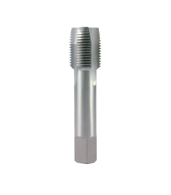 Macho para reparación de roscas de tuberías cilíndricas sanitarias G DIN 5157 HSS rectificado. Rosca G1 Rp1