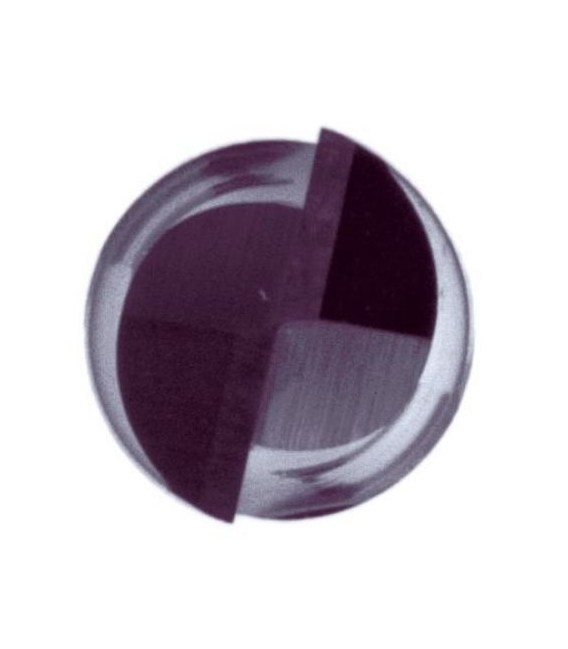 Fresa frontal universal metal duro integral tipo N TiAIN, DIN 6527 K (Ø 12 mm)