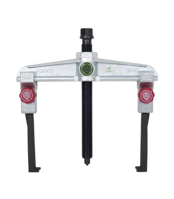 20+SExtractor de rodamientos universal de 2 patas para espacios angostos con regulación rápida (200x150 mm)