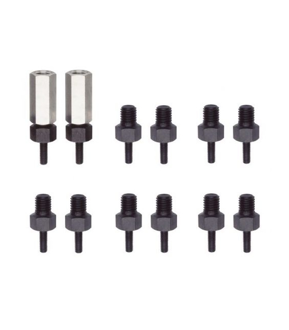 3ASJuegos completos de adaptadores roscados (Roscas M14,M16,M18,M20,M22,M24)