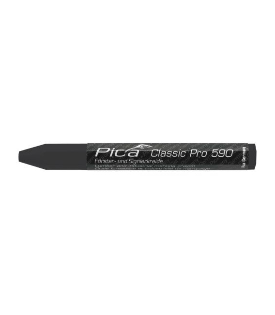 Caja de 12 marcadores industriales crayon Classic PRO negro