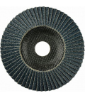 Disco de láminas abrasivo Zirconio ZIRCON PLUS (GAZ) de 180 mm grano 40 y base abombada