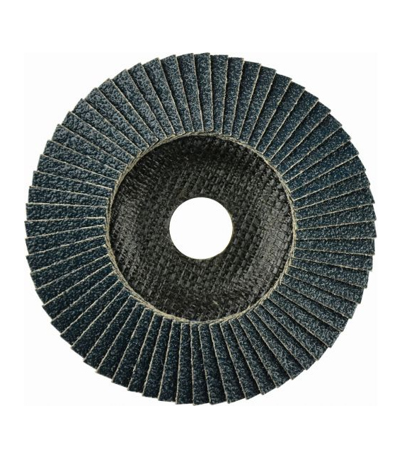 Disco de láminas abrasivo Zirconio ZIRCON PLUS (GAZ) de 180 mm grano 60 y base abombada