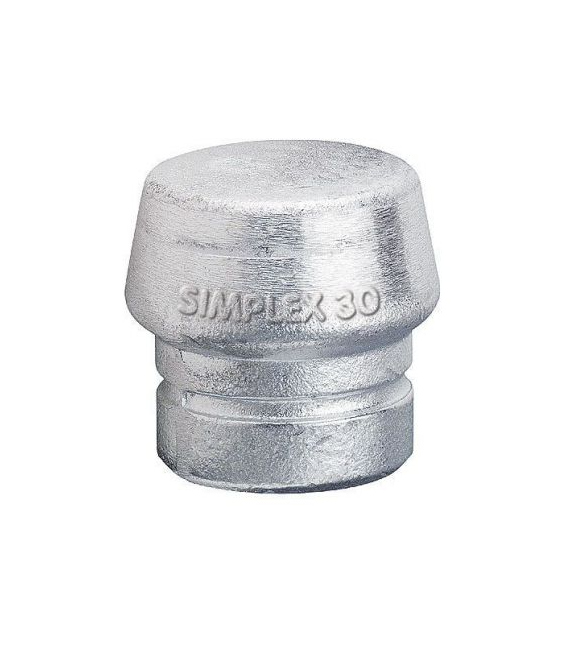 Boca de recambio metal blando plata Simplex Ø 50 mm