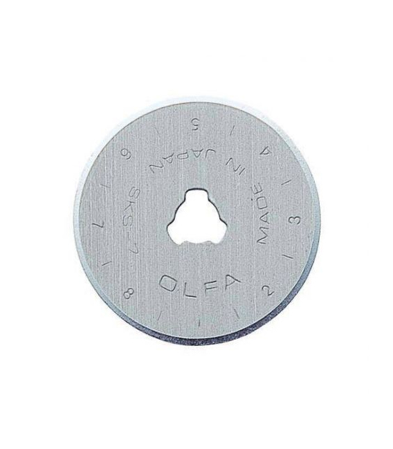 10Pack de 10 cuchillas circulares 28x0,3 mm plateadas