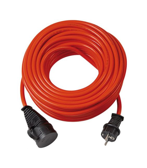 Alargador eléctrico Bremaxx® IP44 naranja ATN07V3V3F3G1,5 de 25 m