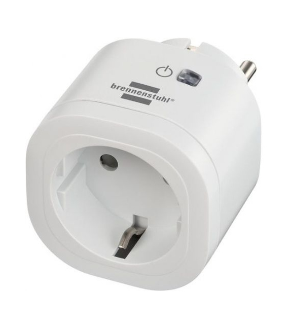 Enchufe inteligente brennenstuhl® Connect WiFi WA 3000 XS01 blanco IP20