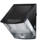 Foco LED mural solar SOL 04 plus de 85 lm con detector de movimiento y protección IP44 (85 lm)