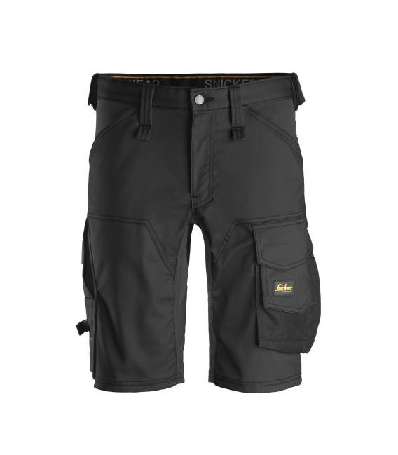 Pantalones cortos elásticos AllroundWork Negro talla 44
