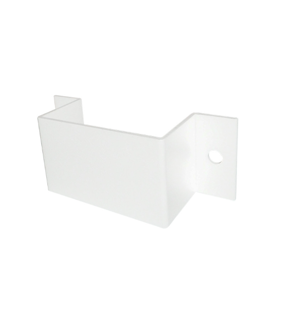 Abrazadera para sujetar pérgola a la pared 2uds blanco MICEL 93 x 50,5 x 42,5 mm
