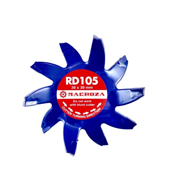 Fresa reafilable rozadora 30 x 30 mm MACROZA RD105