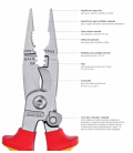 Alicate industrial electricista KNIPEX