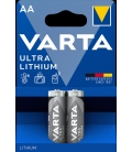 PILA ULTRA LITIO AA 1,5V 2PZ