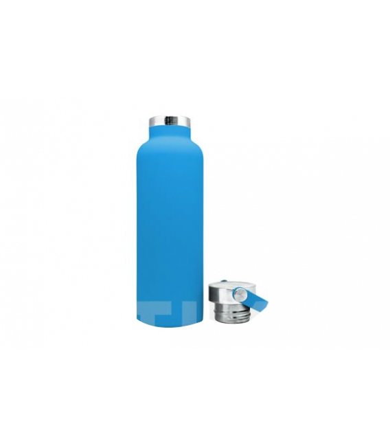 BOTELLA TERMO INOX SPORT 750 ML - AZUL