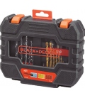 BROCAS + PUNTAS ATORNILLAR JUEGO 31 PIEZAS BLACK & DECKER