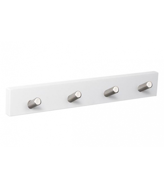 PERCHA PARED 4 P INCLINADOS BL