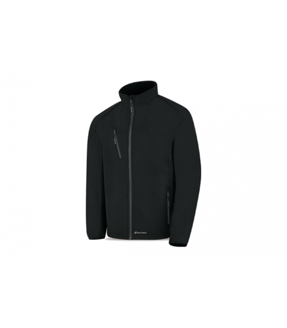 CHAQUETA SOFTSHELL NEGR L 288-