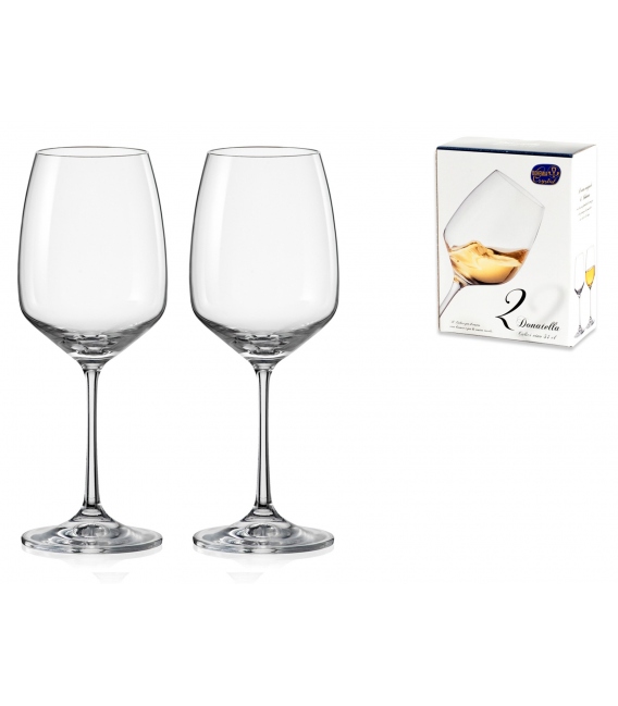 COPA VINO DONATELLA SET 2 UDS