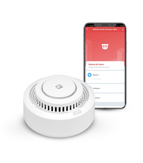 DETECTOR HUMO SMART WIFI