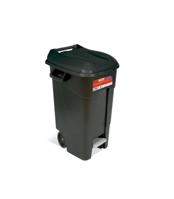 CONTENEDOR BASURA 120LT C PEDA