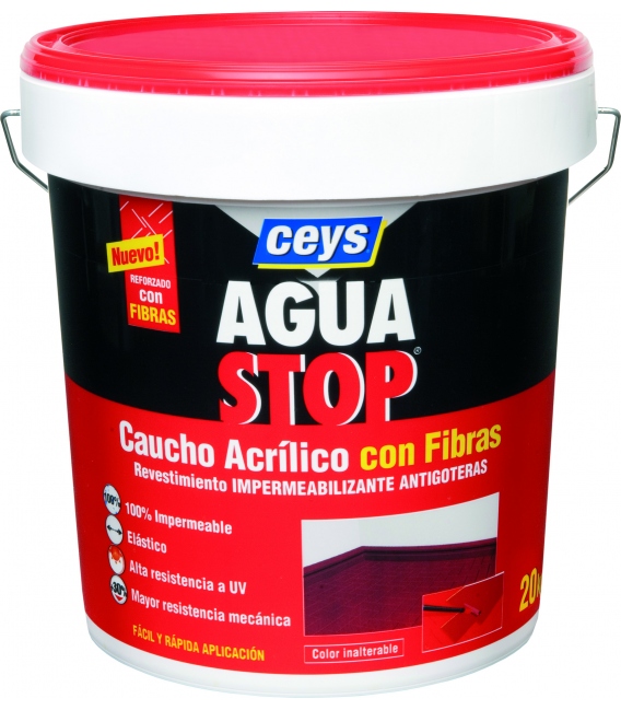 MEMBRANA AGUASTOP FIBRAS 20 KG