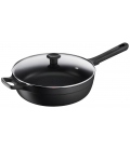 WOK TRATTOTIA 28CM + TAPA G612