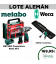 Lote Alemán Compacto: Taladro Metabo PowerMaxx 12V + Puntas Wera Fensterbau